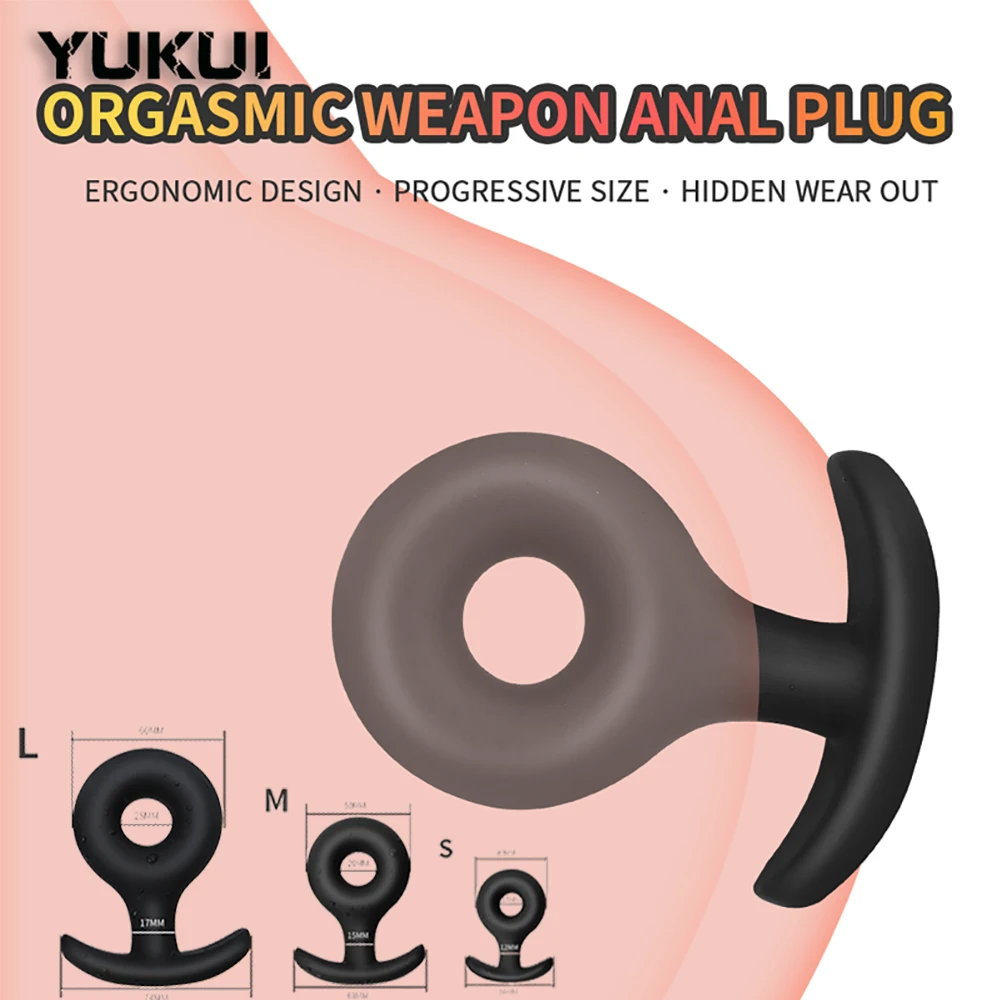 Zdjęcie produktu z kategorii korków analnych - G-Spot Anal Plug Silicone Butt