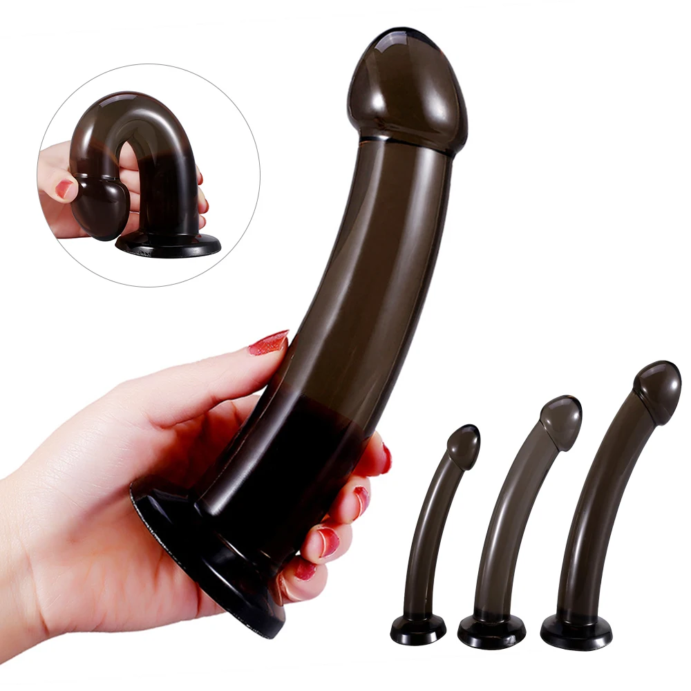 Zdjęcie produktu z kategorii wibratorów realistycznych - Realistic Dildo Sex Toys for