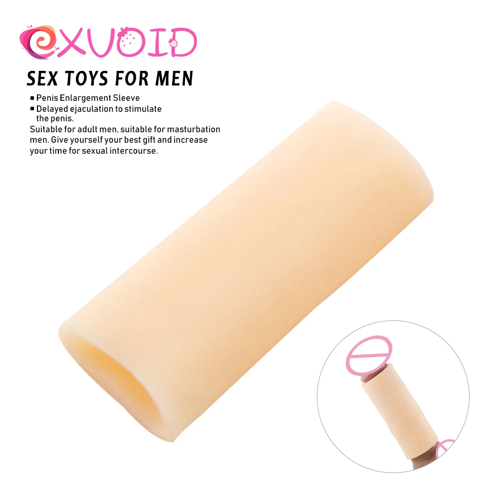 Zdjęcie produktu z kategorii nakładek na penisa - EXVOID Penis Extender Enlarger Delay