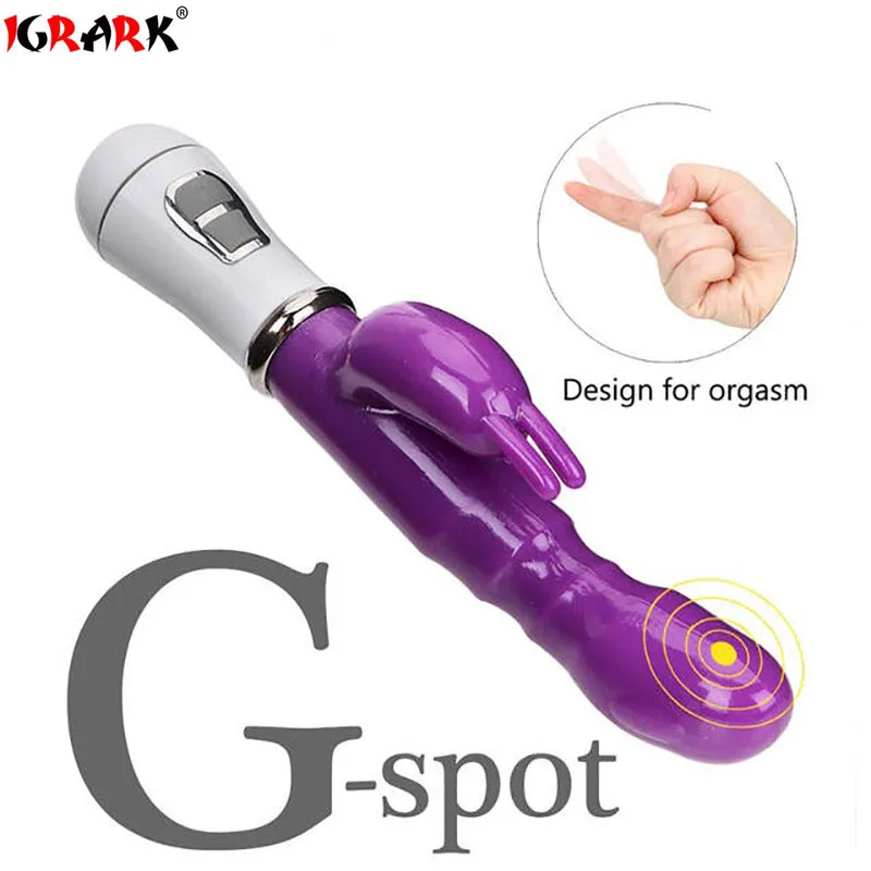 Zdjęcie produktu z kategorii wibratorów króliczków - Multi Speed Vagina G-Spot Vibrator