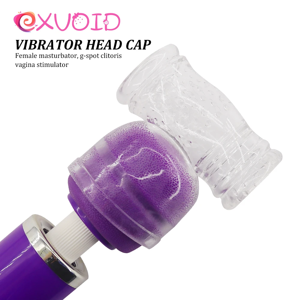 Zdjęcie produktu z kategorii wibratorów różdżek (magic wand) - EXVOID AV Rod Head Cap