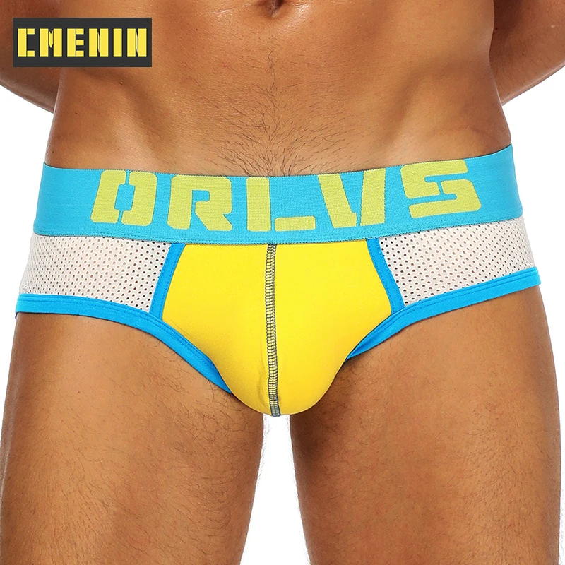 Zdjęcie produktu z kategorii zabawek erotycznych dla gejów - CMENIN Mesh Briefs Men Underwear