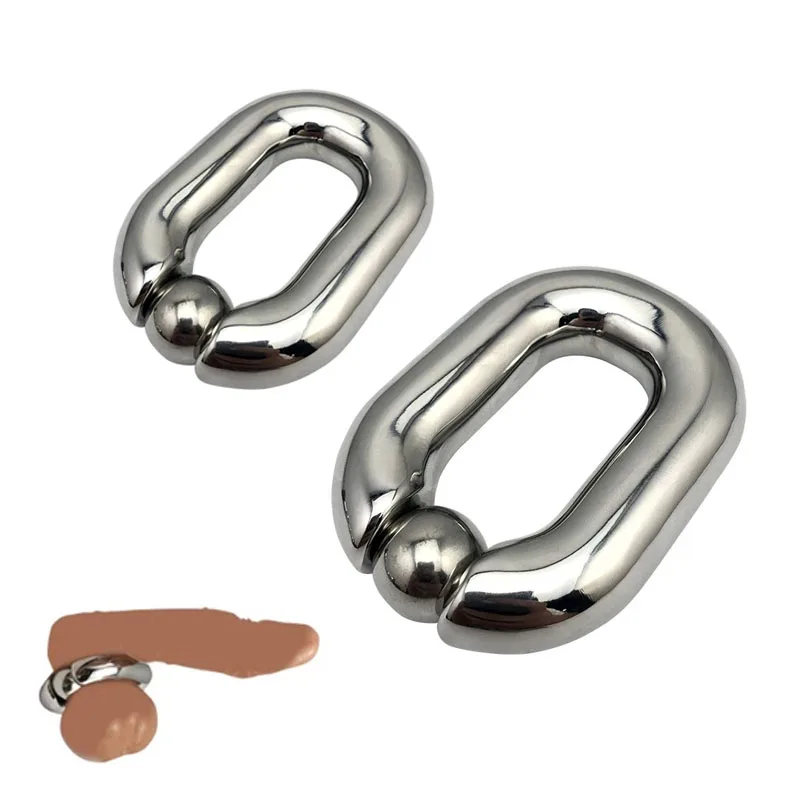 Zdjęcie produktu z kategorii pierścienie erekcyjne - Male Heavy Duty BDSM Stainless