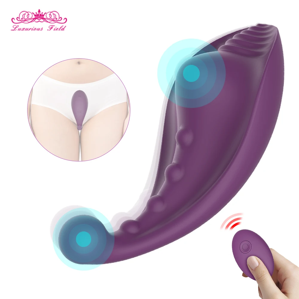 Zdjęcie produktu z kategorii wibratorów luksusowych - Panties Vibrator Butterfly Vibrating Sex