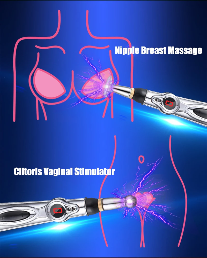 Zdjęcie produktu z kategorii gadżetów BDSM - Electric Shock Vaginal Pen,Bdsm Electric
