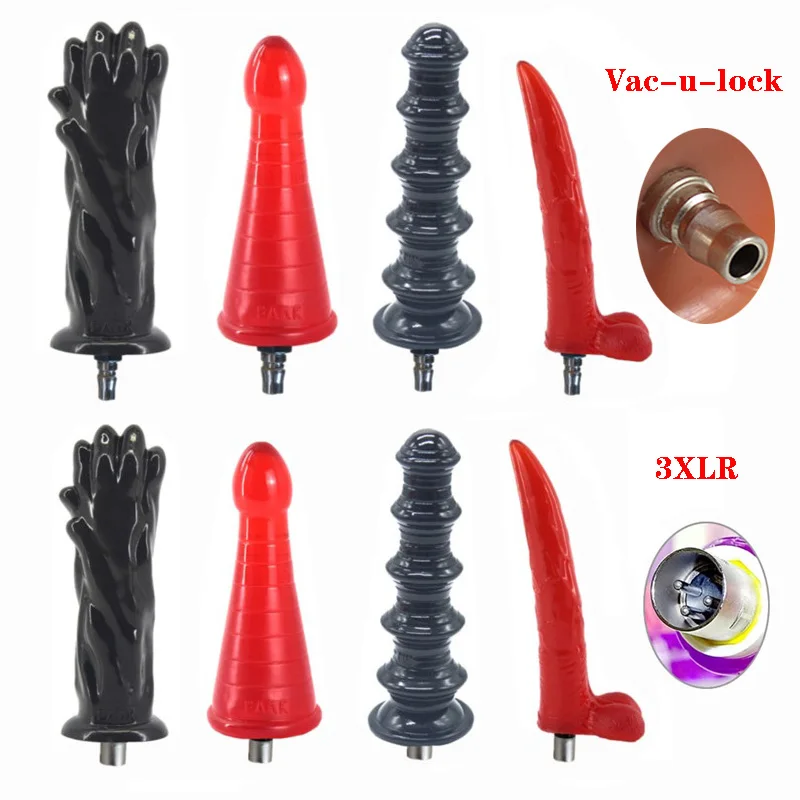 Zdjęcie produktu z kategorii dilda - Sex Machine 3XLR Attachment Vac-u-Lock