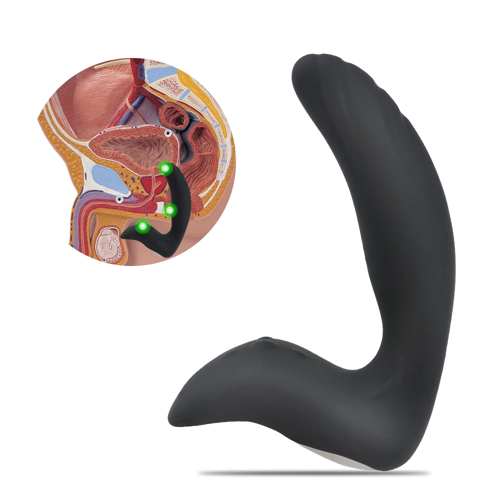 Zdjęcie produktu z kategorii wibratorów analnych- Male Prostate Massage Dildo Vibrator