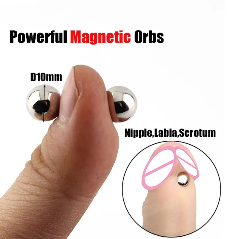 Zdjęcie produktu z kategorii gadżetów BDSM - SM 10mm Powerful Magnetic Ball