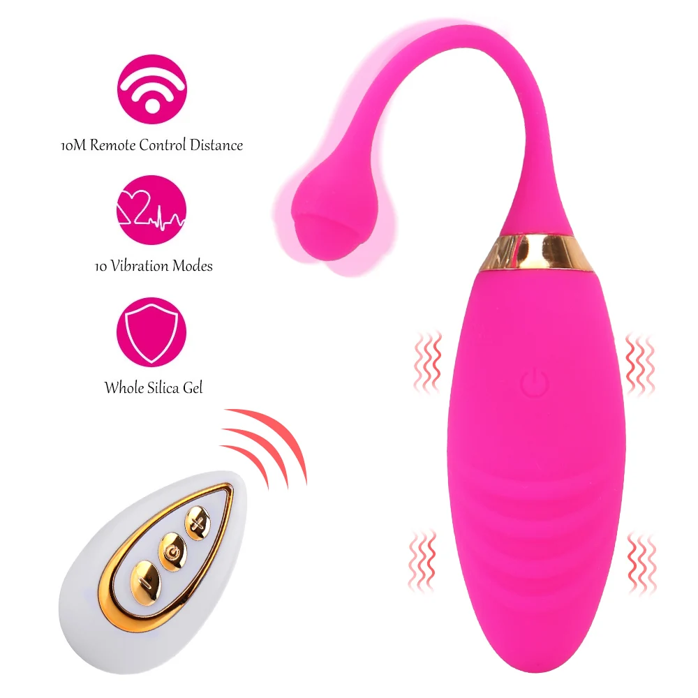 Zdjęcie produktu z kategorii wibrujących jajeczek - 10 Speeds Vibrating Egg Vaginal