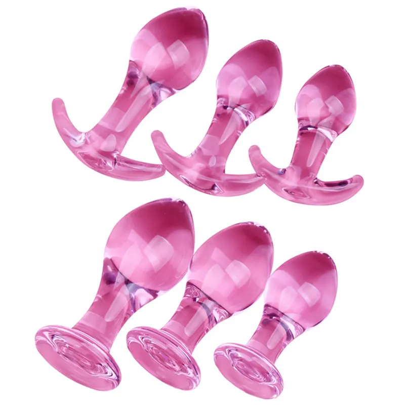 Zdjęcie produktu z kategorii korków analnych - Glass Anal Plug Sex Toys