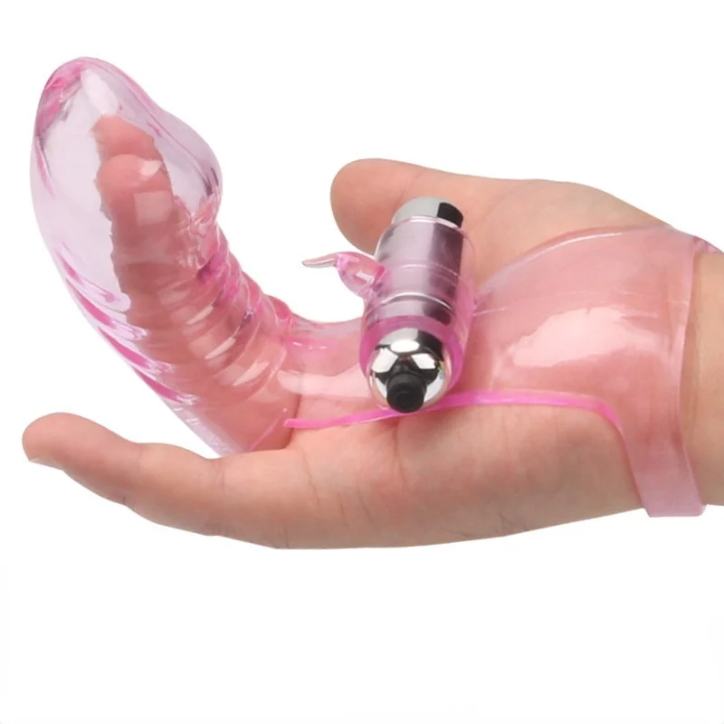 Zdjęcie produktu z kategorii wibratorów na palec - LINWO Finger Sleeve Vibrator G