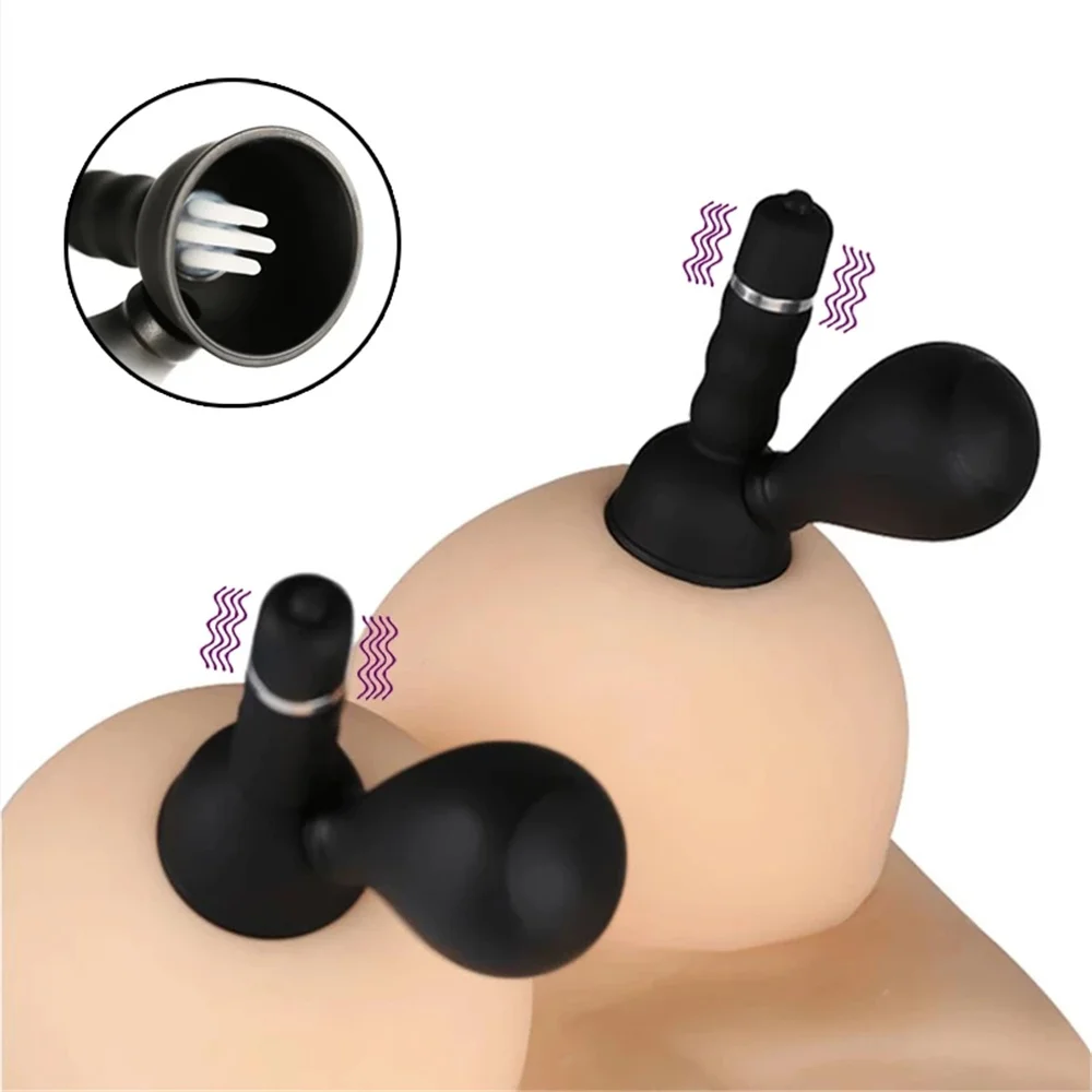 Zdjęcie produktu z kategorii wibratorów i stymulatorów - Nipple Sucker Stimulator Vibrating Female