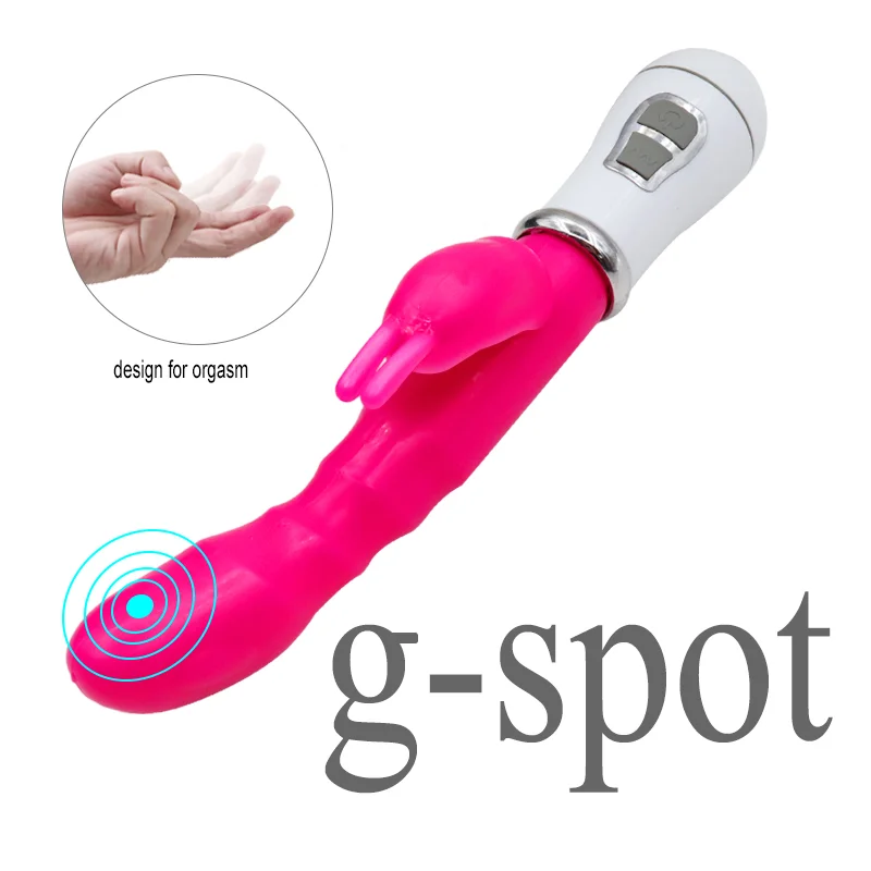 Zdjęcie produktu z kategorii wibratorów króliczków - 12 Modes Vagina G Spot