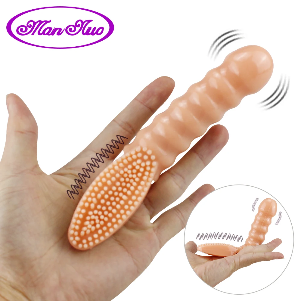 Zdjęcie produktu z kategorii wibratorów na palec - Finger Vibrators Clitoris Anal Stimulation