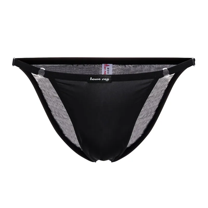 Zdjęcie produktu z kategorii odzieży erotycznej dla mężczyzn - Sexy Men Thongs Ice Silk