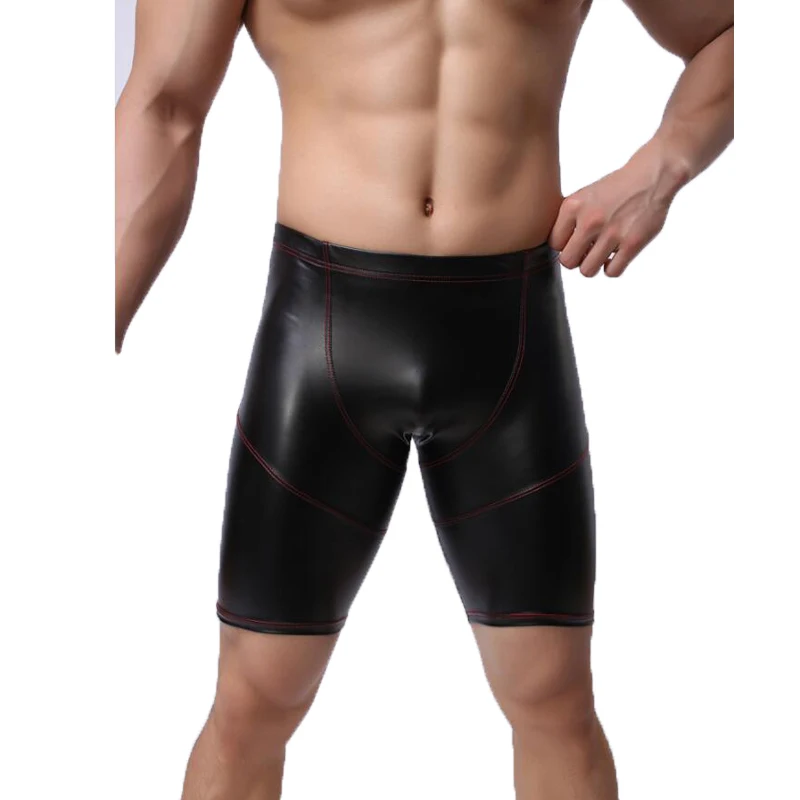 Zdjęcie produktu z kategorii odzieży erotycznej dla mężczyzn - Sexy Men Wild PVC Faux