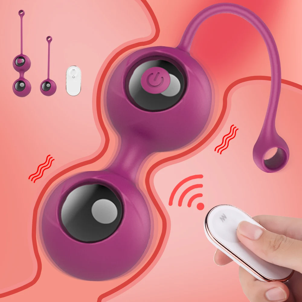 Zdjęcie produktu z kategorii kulki gejszy - Safe Silicone Smart Ball Vibrator