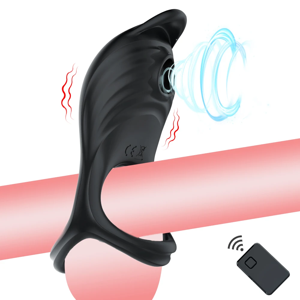 Zdjęcie produktu z kategorii wibratorów dla par - Cock Ring Vibrator for Man