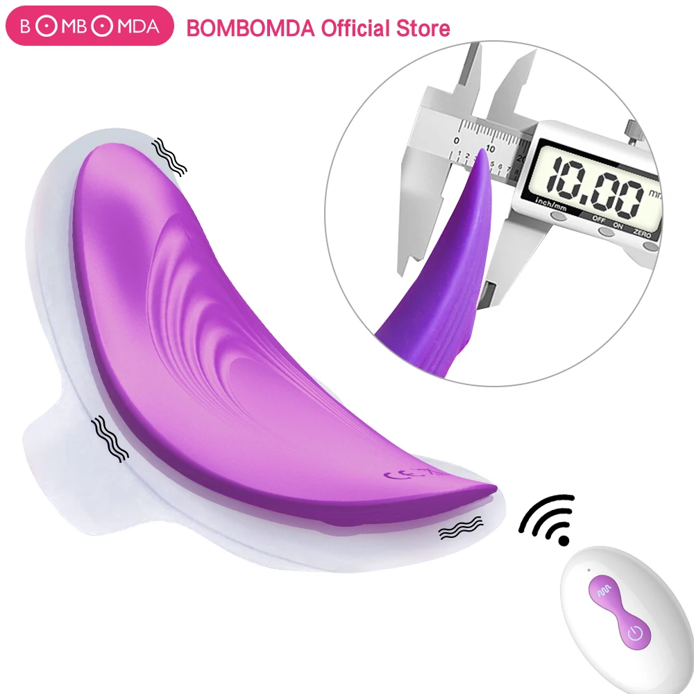 Zdjęcie produktu z kategorii wibrujących jajeczek - BOMBOMDA Quiet Panty Vibrator Wireless