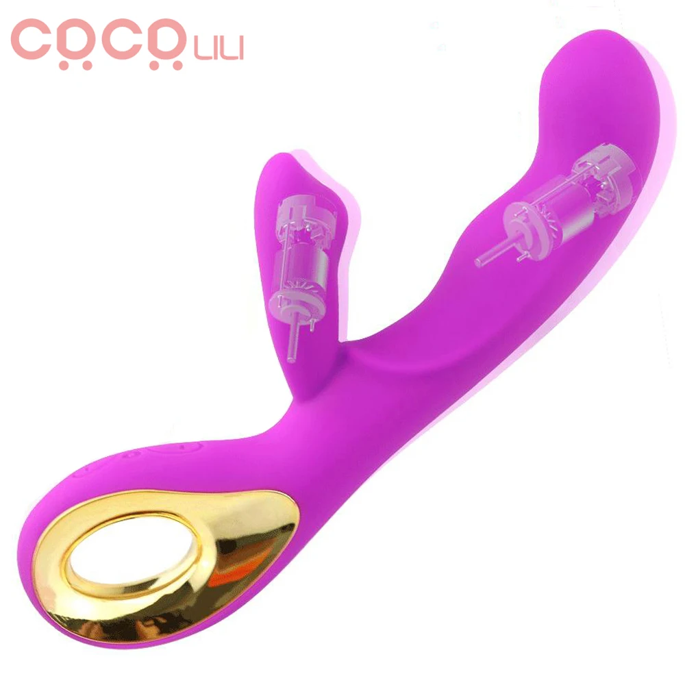 Zdjęcie produktu z kategorii wibratorów króliczków - Dildo Rabbit Vibrator Massager Clitoris