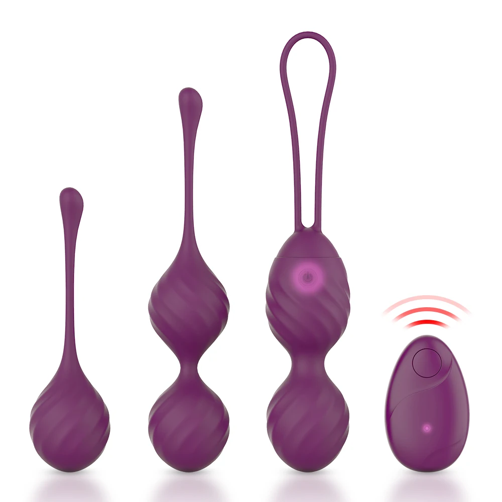 Zdjęcie produktu z kategorii wibrujących jajeczek - Vagina Balls Vibrator Trainer Sex