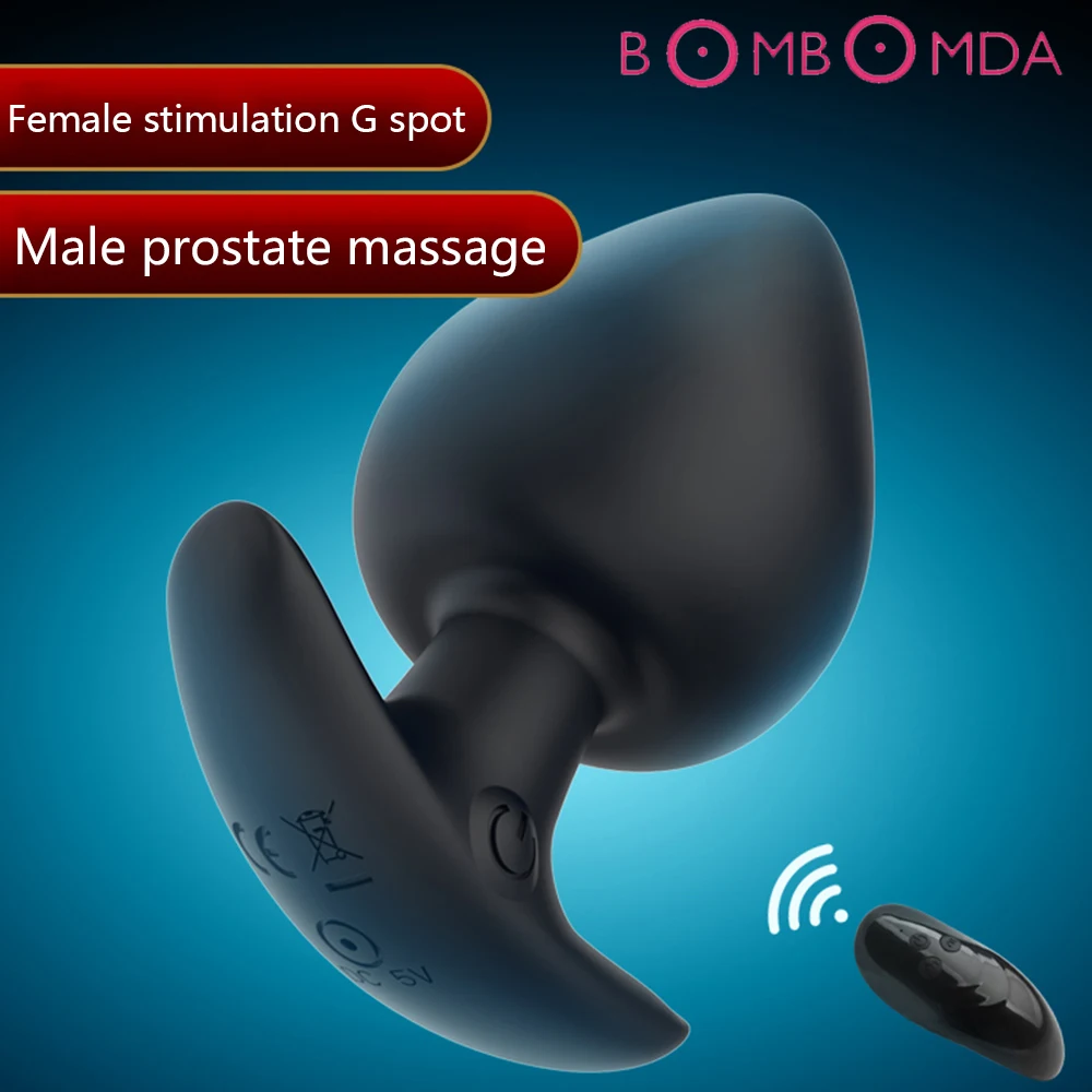 Zdjęcie produktu z kategorii wibratorów analnych- Prostate Stimulator Vibrator For Beginner
