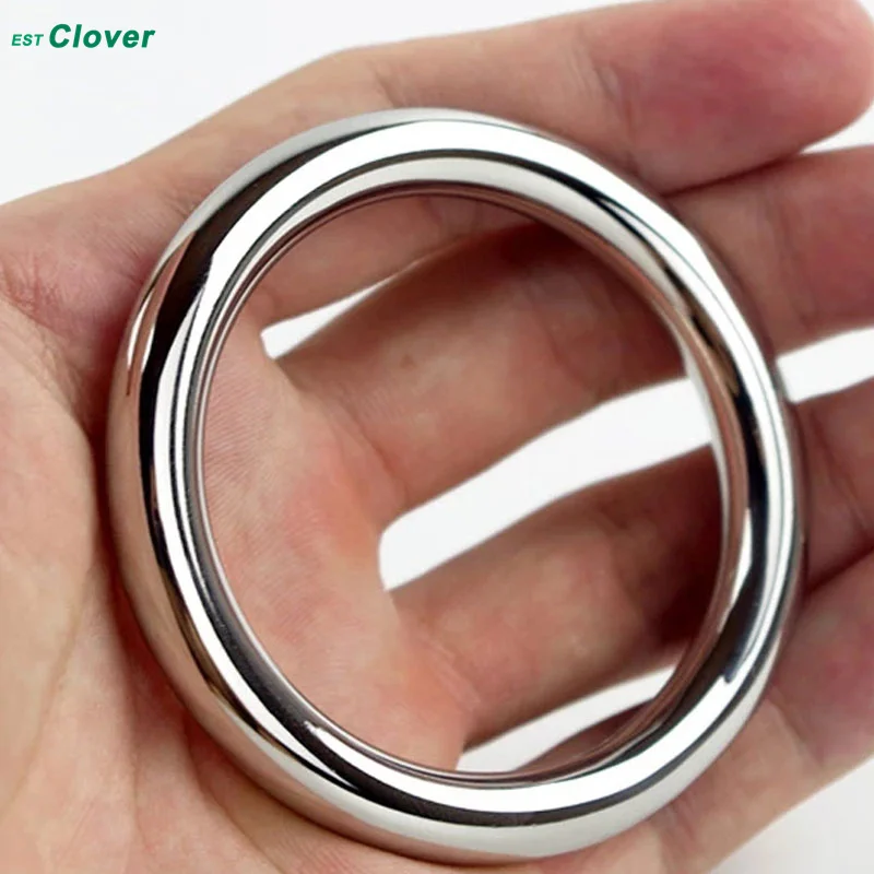 Zdjęcie produktu z kategorii pierścienie erekcyjne - stainless steel penis ring sex