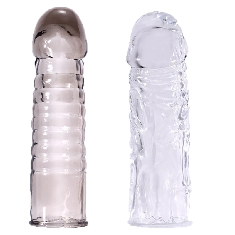 Zdjęcie produktu z kategorii nakładek na penisa - Penis Sleeve Extender Men Reusable