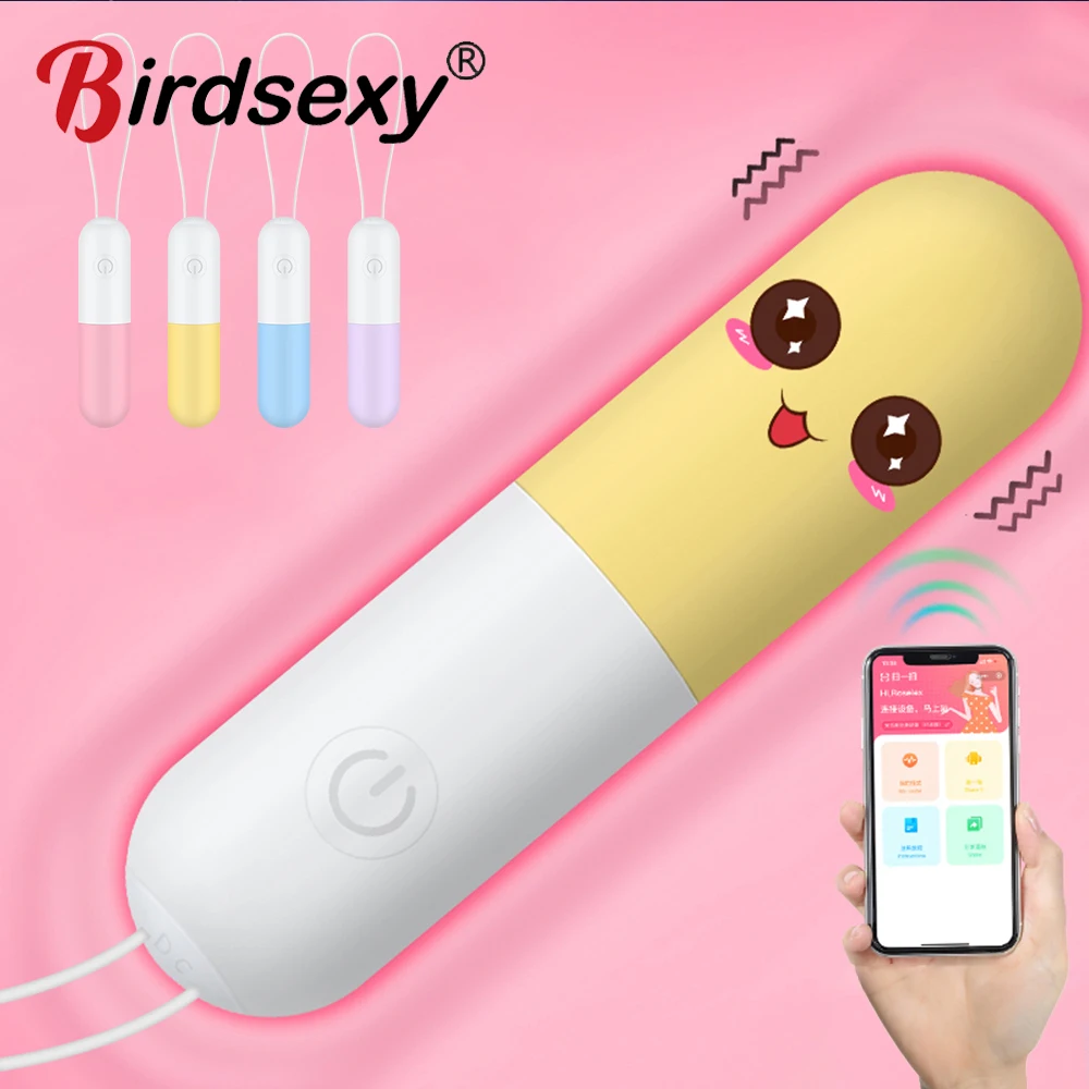 Zdjęcie produktu z kategorii wibrujących jajeczek - Sex Toys Bluetooth Dildo Vibrator