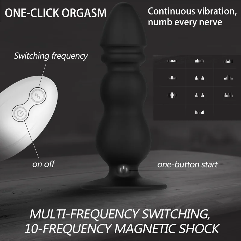 Zdjęcie produktu z kategorii korków analnych - Prostate Massager Wireless Remote Control