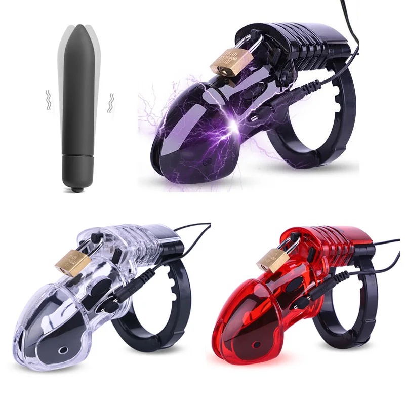 Zdjęcie produktu z kategorii zabawek erotycznych dla gejów - SM Electro Shock Cock Cages