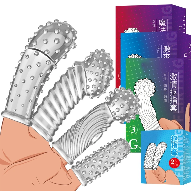 Zdjęcie produktu z kategorii wibratorów na palec - Finger Sleeve Vibrator Female Masturbator