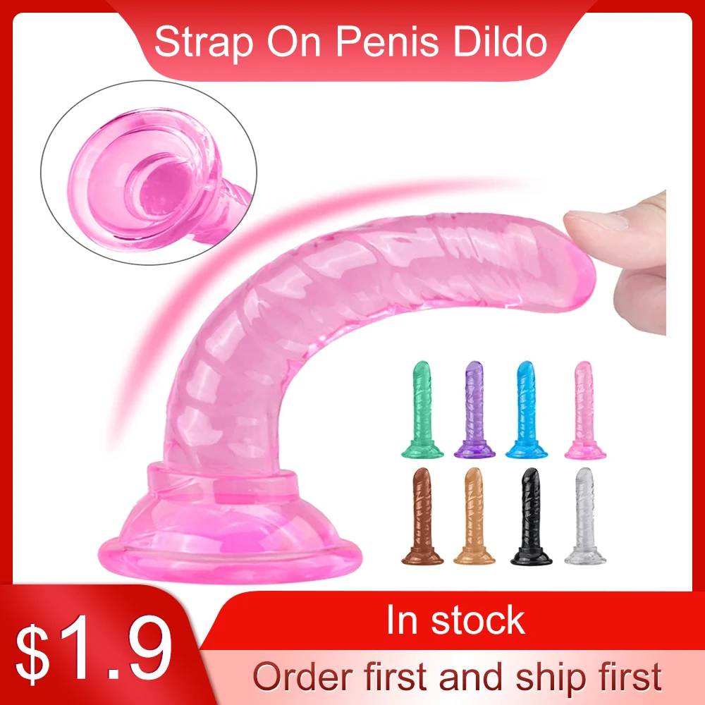 Zdjęcie produktu z kategorii dilda - Realistic Dildo Strap On Penis
