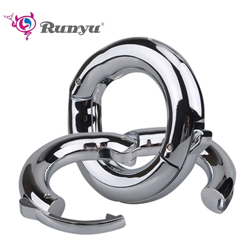 Zdjęcie produktu z kategorii pierścienie erekcyjne - Runyu Metal Sperm Locking Ring