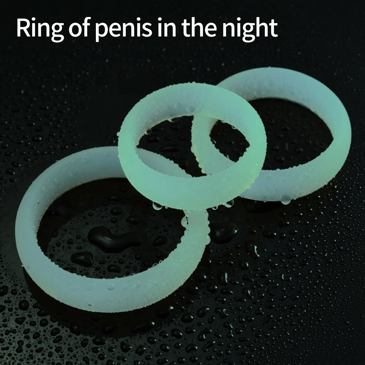 Zdjęcie produktu z kategorii pierścienie erekcyjne - Male Cock Ring Penis Ring