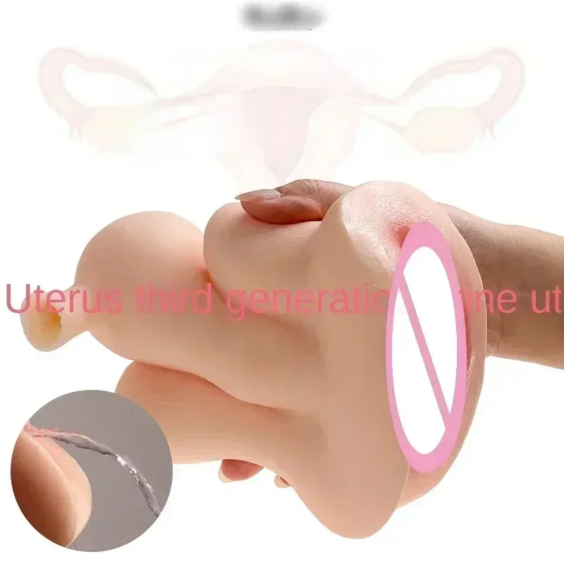 Zdjęcie produktu z kategorii masturbatorów dla mężczyzn - Simulation Uterine Masturbation Cup for