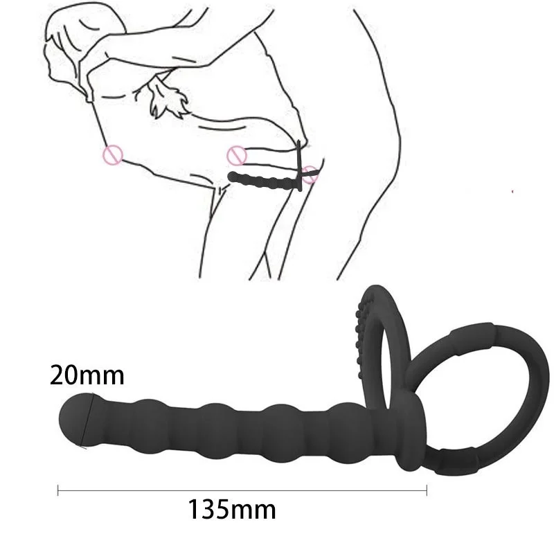 Zdjęcie produktu z kategorii korków analnych - Masturbation Anal Dildo Butt Plug