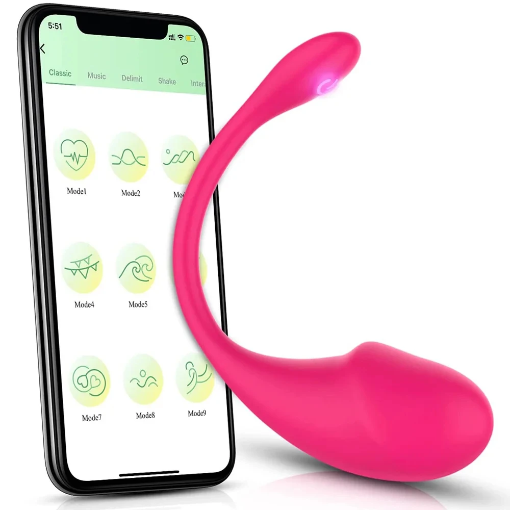 Zdjęcie produktu z kategorii wibrujących jajeczek - Wireless Bluetooth G Spot Vibrator