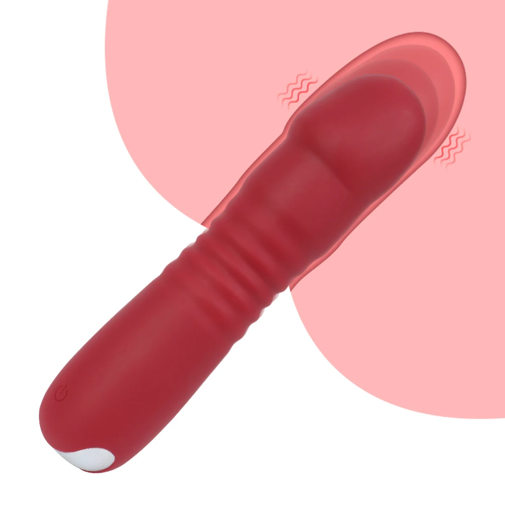 Zdjęcie produktu z kategorii wibratorów pchających - Female Sex Toy Telescopic Dildo