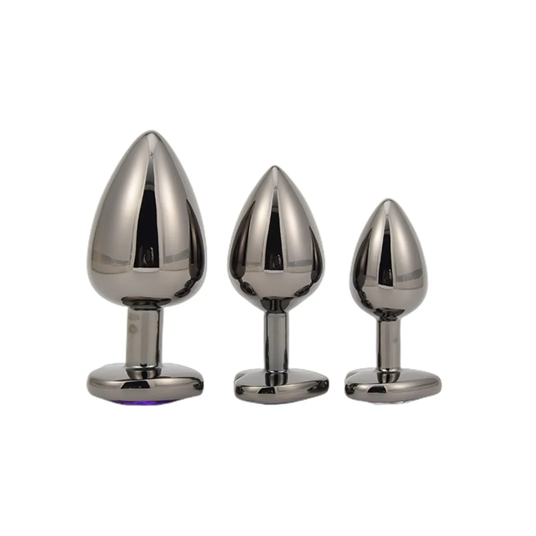 Zdjęcie produktu z kategorii wibratorów luksusowych - Rocwickline Luxury Anal Plug Steel