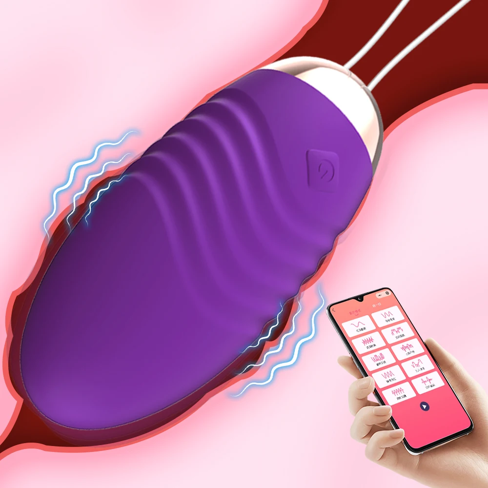 Zdjęcie produktu z kategorii wibrujących jajeczek - Wireless Bluetooth G-Spot Vibrator for
