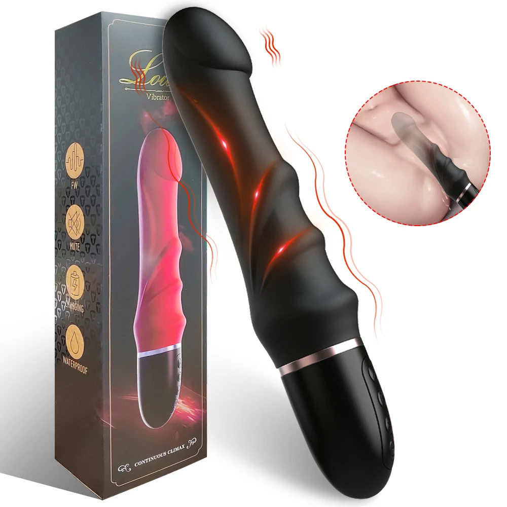 Zdjęcie produktu z kategorii wibratorów klasycznych - Big Dildo Powerful Vibrator Vaginal