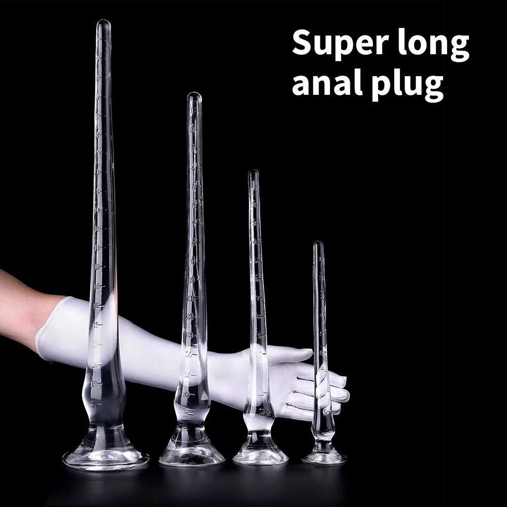 Zdjęcie produktu z kategorii zabawek erotycznych dla gejów - Super Long Silicone Butt Plug