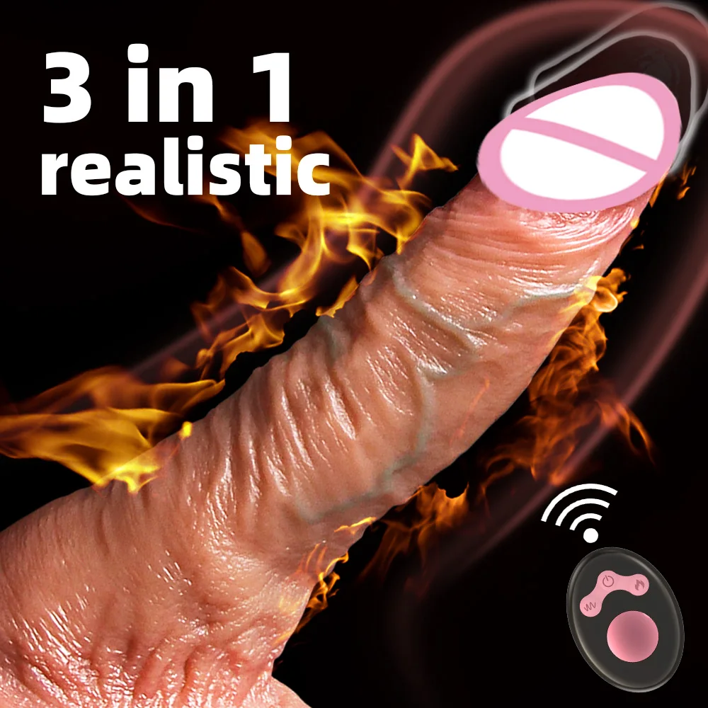 Zdjęcie produktu z kategorii wibratorów realistycznych - Vibrator For Women Big Realistic
