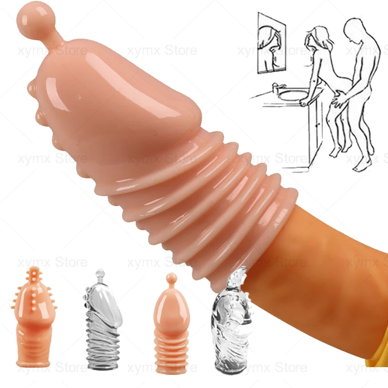 Zdjęcie produktu z kategorii wibratorów różdżek (magic wand) - Sleeve For Penis Delay Loop