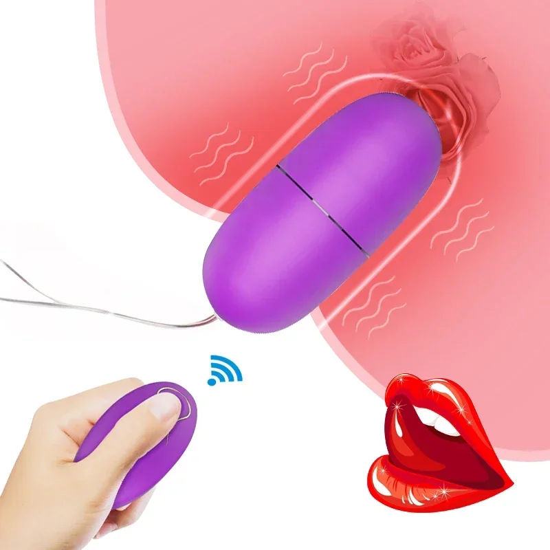 Zdjęcie produktu z kategorii wibrujących jajeczek - wireless remote control vibrator sex