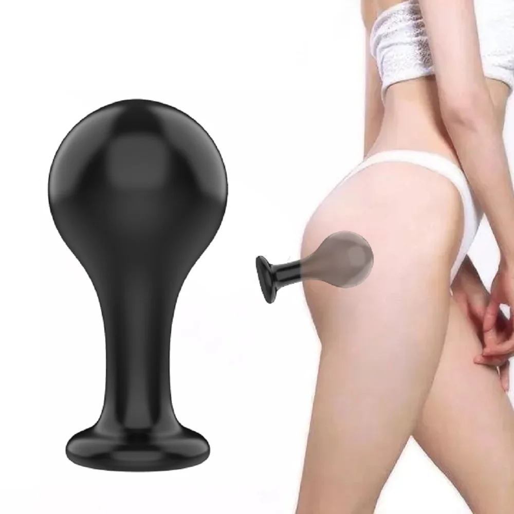Zdjęcie produktu z kategorii zabawek erotycznych dla gejów - Huge Anal Bead Butt Plug