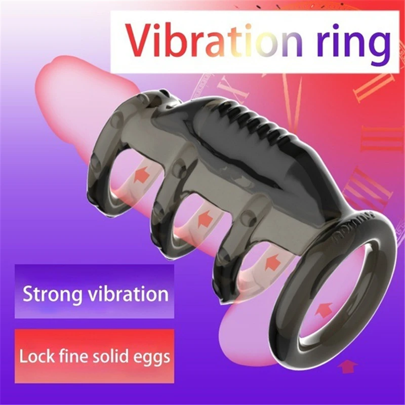 Zdjęcie produktu z kategorii pierścienie erekcyjne - Male Ejaculation Delay Cock Sleeve