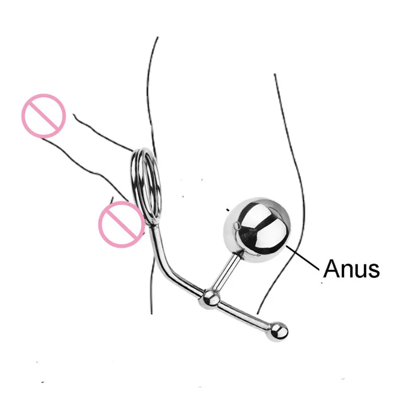 Zdjęcie produktu z kategorii korków analnych - Men Prostate Massager Ejaculation Male