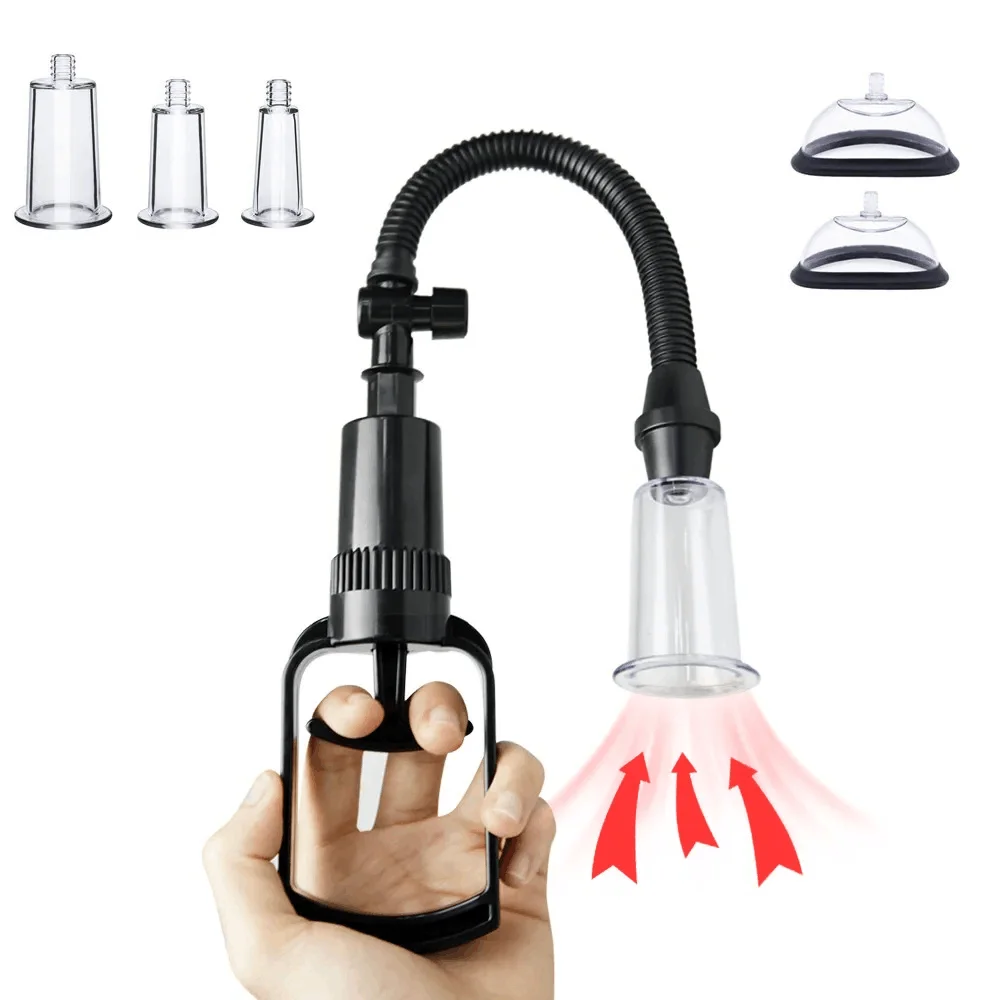 Zdjęcie produktu z kategorii pompki do penisa - Nipple Stimulator Enlarge Vacuum Pump